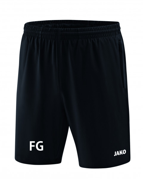 Sporthose schwarz mit Initialen