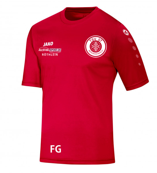 Trikot mit Kürzel