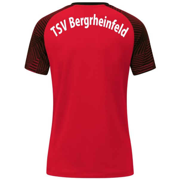 JAKO T-Shirt Performance rot mit Vereinslogo und Initialen