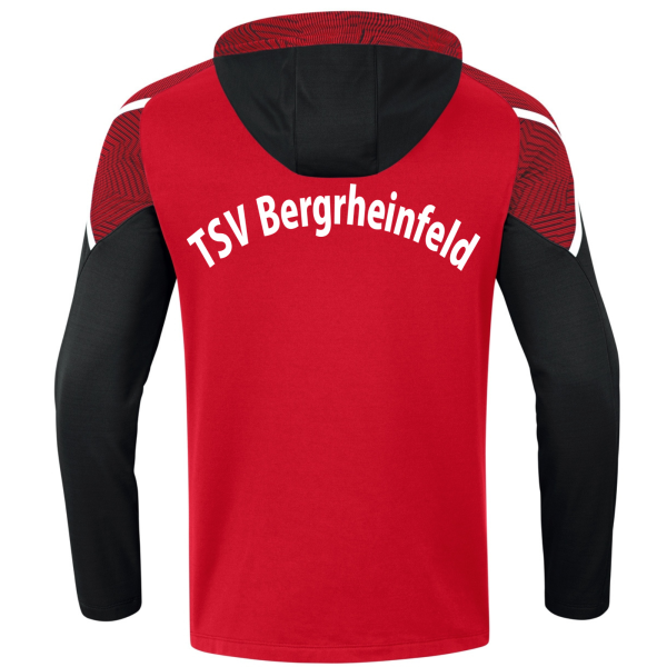 JAKO Kapuzenjacke Performance mit Vereinslogo und Initialen