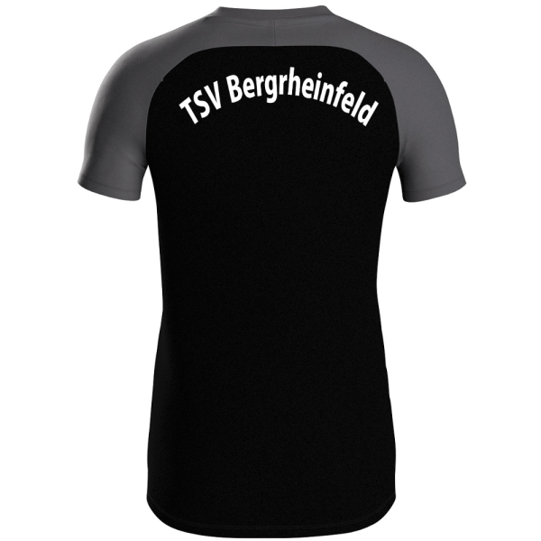 JAKO Polo Performance schwarz mit Vereinslogo und Initialen