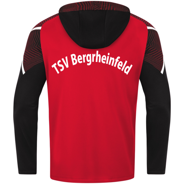 JAKO Kapuzensweat Performance mit Vereinslogo und Initialen