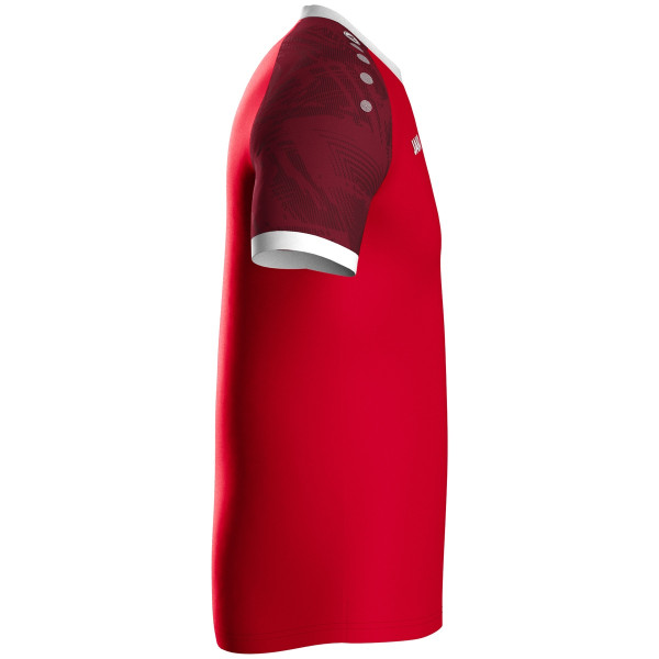 Trikot Iconic rot mit Logos und Initialen